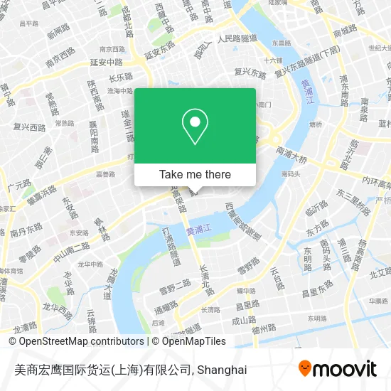 美商宏鹰国际货运(上海)有限公司 map