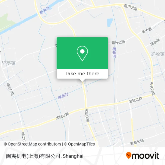闽夷机电(上海)有限公司 map