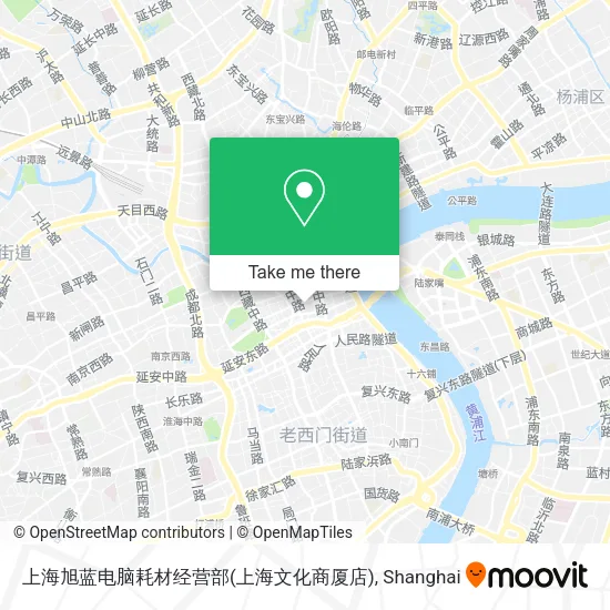 上海旭蓝电脑耗材经营部(上海文化商厦店) map