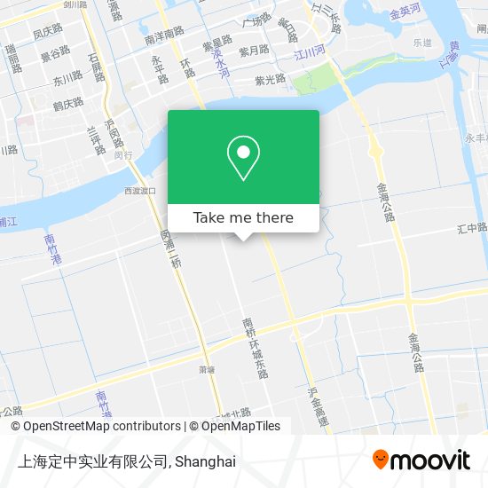 上海定中实业有限公司 map