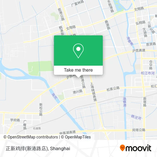 正新鸡排(新港路店) map