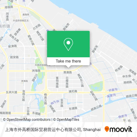 上海市外高桥国际贸易营运中心有限公司 map