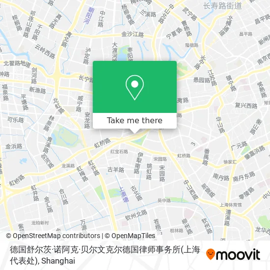 德国舒尔茨·诺阿克·贝尔文克尔德国律师事务所(上海代表处) map