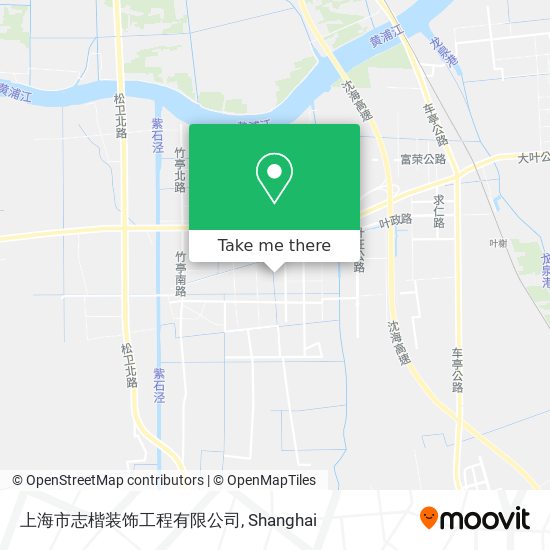 上海市志楷装饰工程有限公司 map