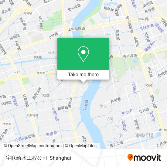 宇联给水工程公司 map