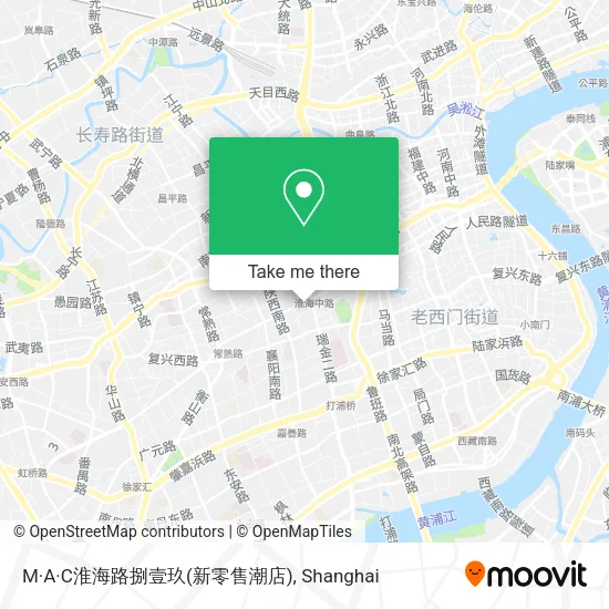 M·A·C淮海路捌壹玖(新零售潮店) map