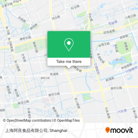 上海阿良食品有限公司 map