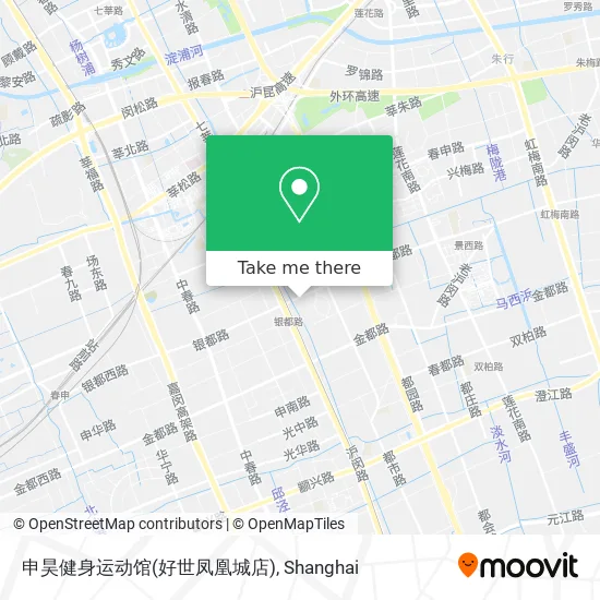 申昊健身运动馆(好世凤凰城店) map