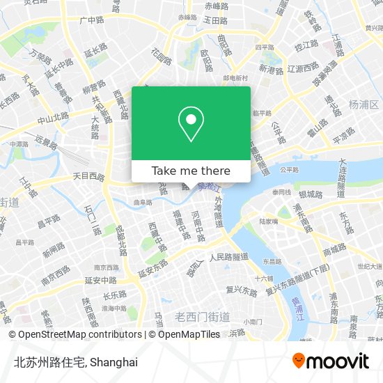 北苏州路住宅 map