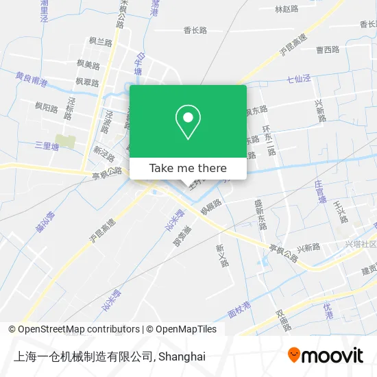 上海一仓机械制造有限公司 map