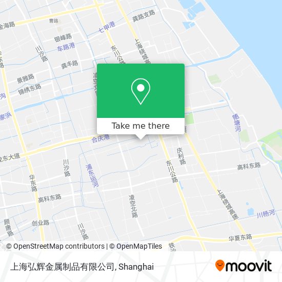 上海弘辉金属制品有限公司 map