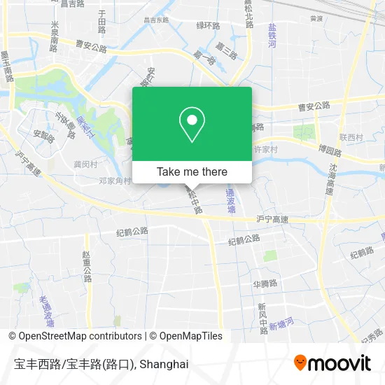 宝丰西路/宝丰路(路口) map