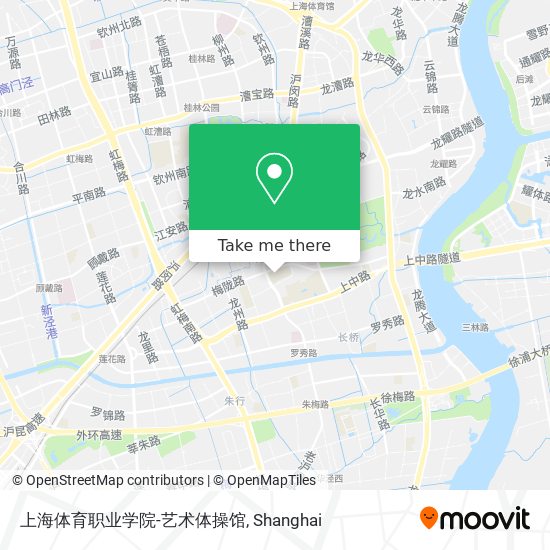 上海体育职业学院-艺术体操馆 map