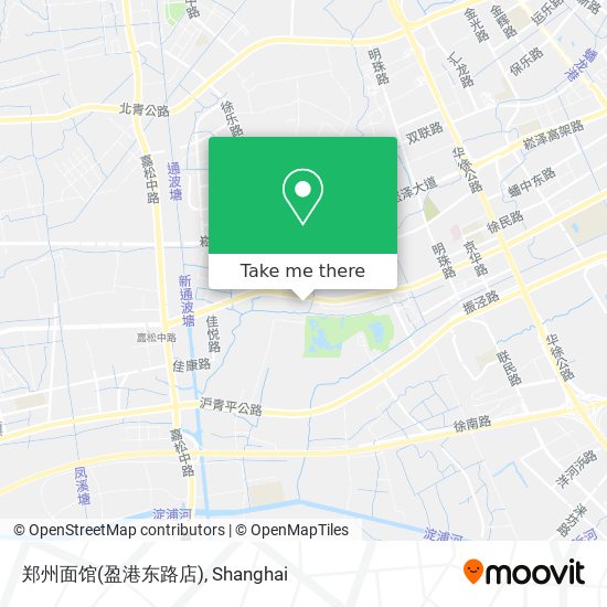 郑州面馆(盈港东路店) map