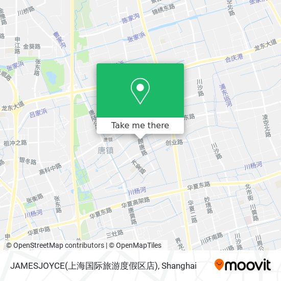 JAMESJOYCE(上海国际旅游度假区店) map