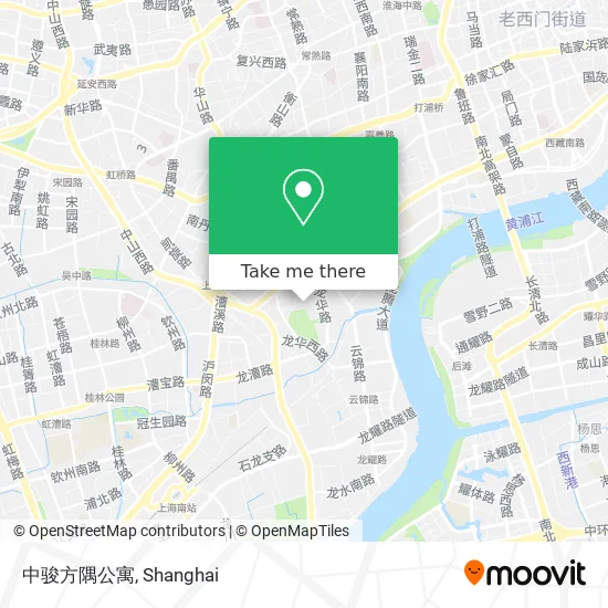 中骏方隅公寓 map