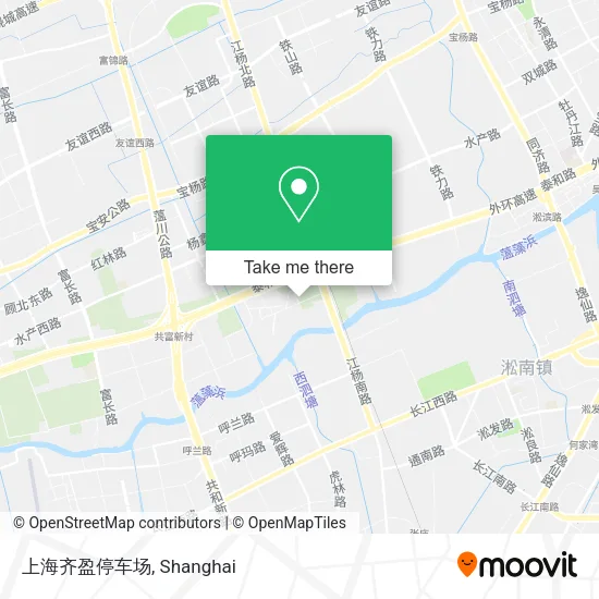 上海齐盈停车场 map
