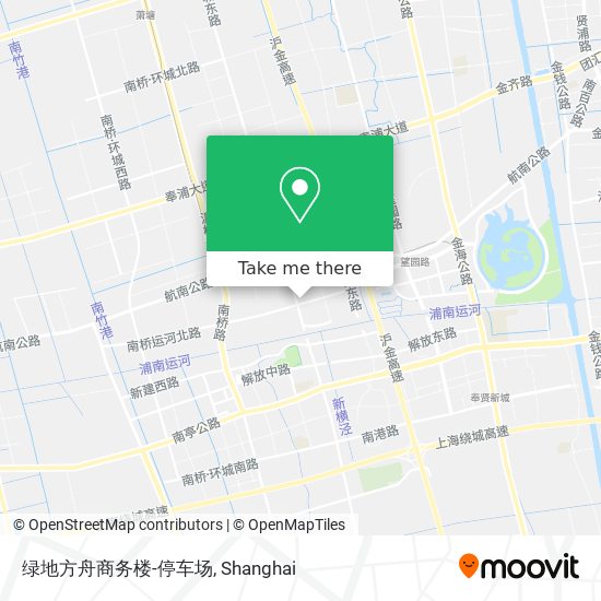 绿地方舟商务楼-停车场 map