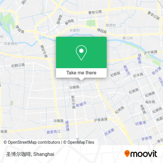 圣博尔咖啡 map