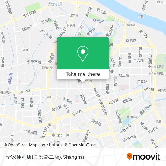 全家便利店(国安路二店) map