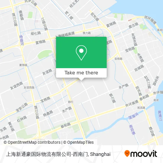 上海新通豪国际物流有限公司-西南门 map