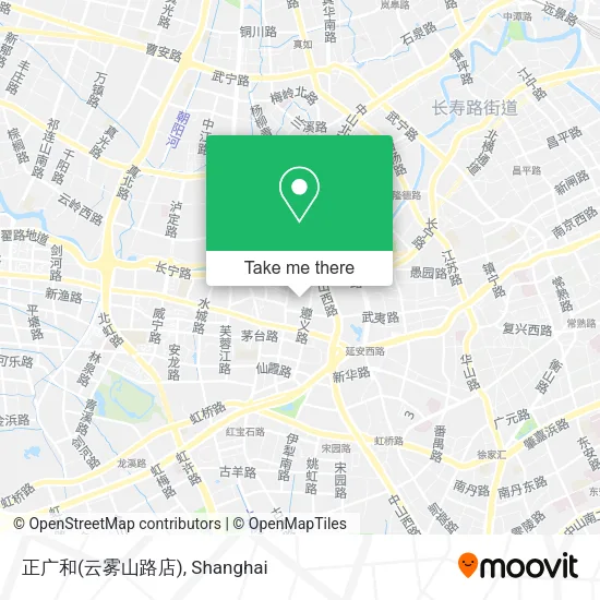 正广和(云雾山路店) map