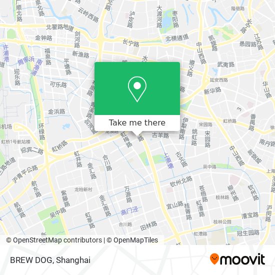 BREW DOG map