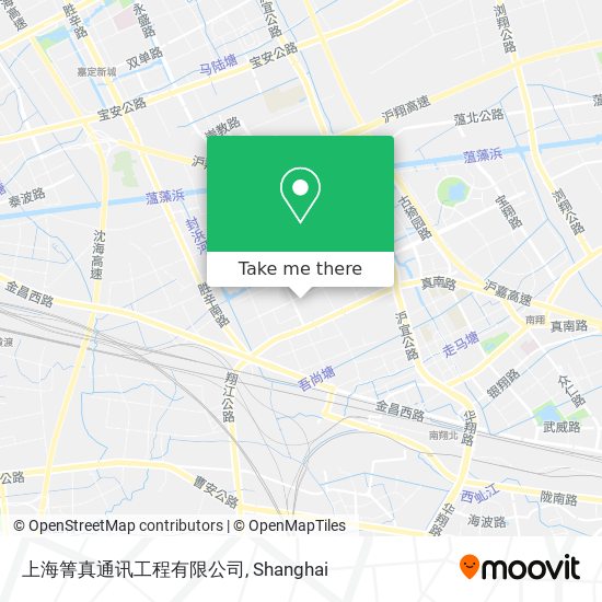 上海箐真通讯工程有限公司 map