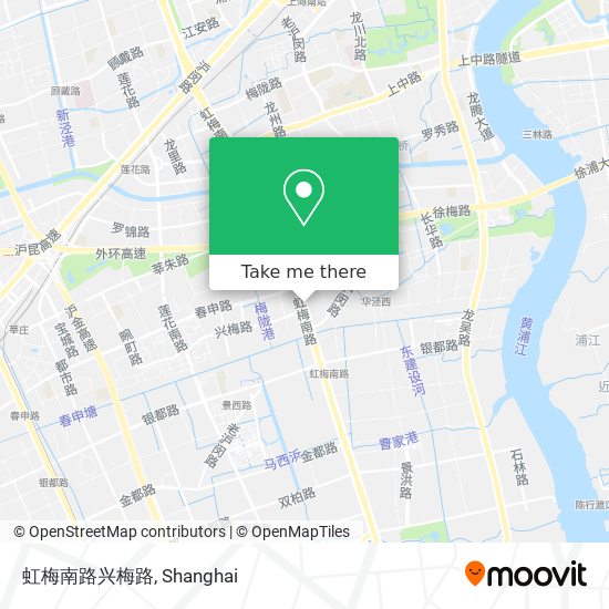 虹梅南路兴梅路 map