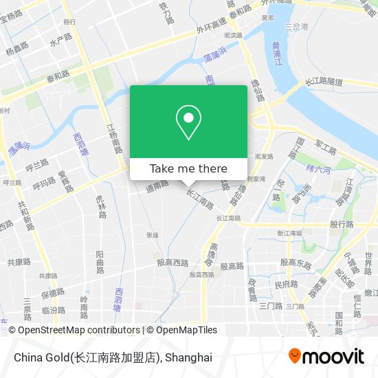 China Gold(长江南路加盟店) map