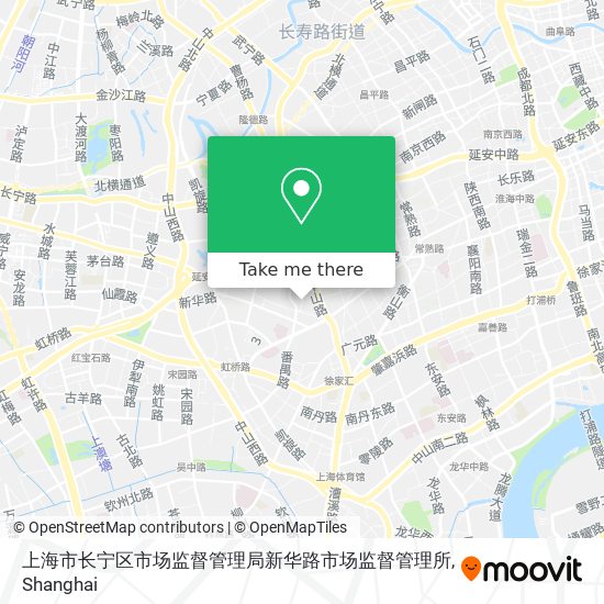 上海市长宁区市场监督管理局新华路市场监督管理所 map