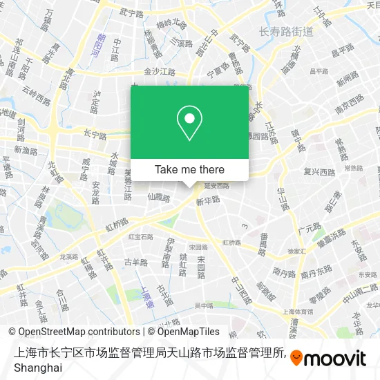 上海市长宁区市场监督管理局天山路市场监督管理所 map