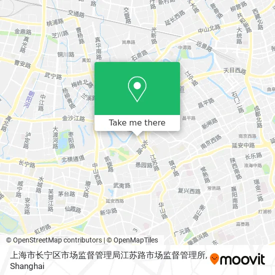 上海市长宁区市场监督管理局江苏路市场监督管理所 map