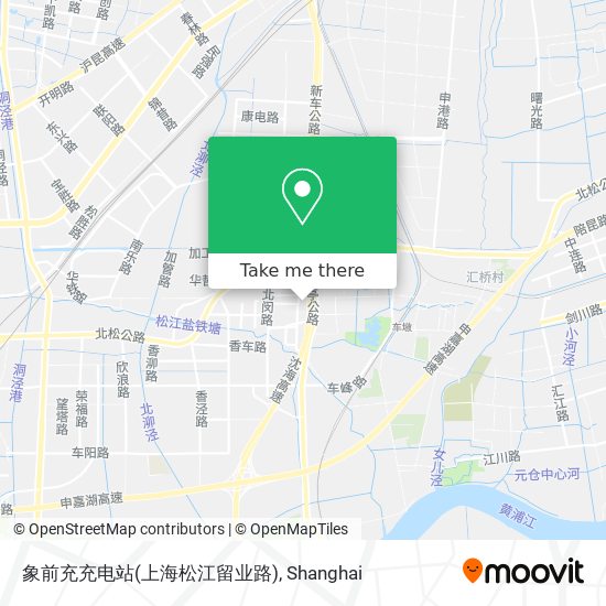 象前充充电站(上海松江留业路) map