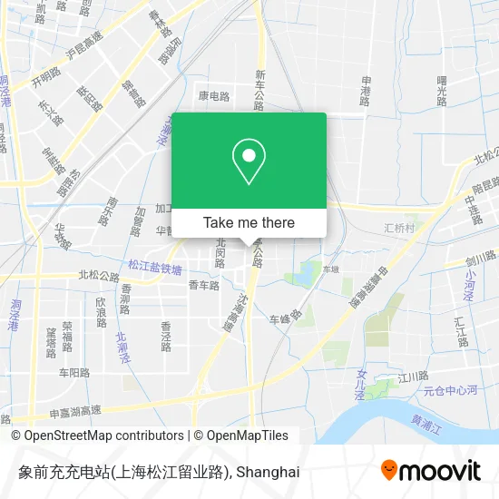 象前充充电站(上海松江留业路) map
