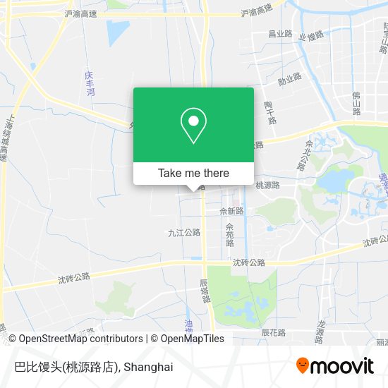 巴比馒头(桃源路店) map