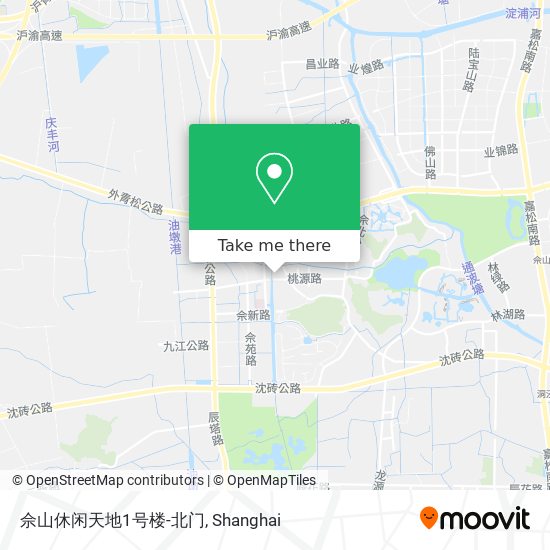 佘山休闲天地1号楼-北门 map