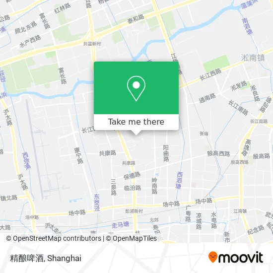 精酿啤酒 map
