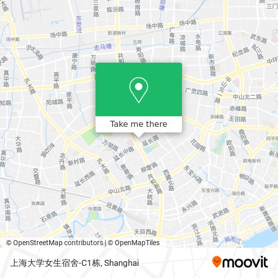 上海大学女生宿舍-C1栋 map