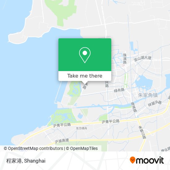 程家港 map