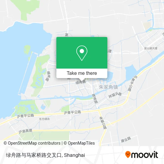 绿舟路与马家桥路交叉口 map