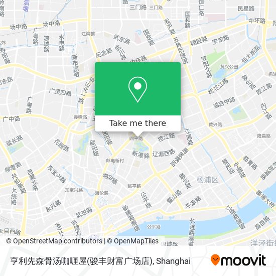 亨利先森骨汤咖喱屋(骏丰财富广场店) map