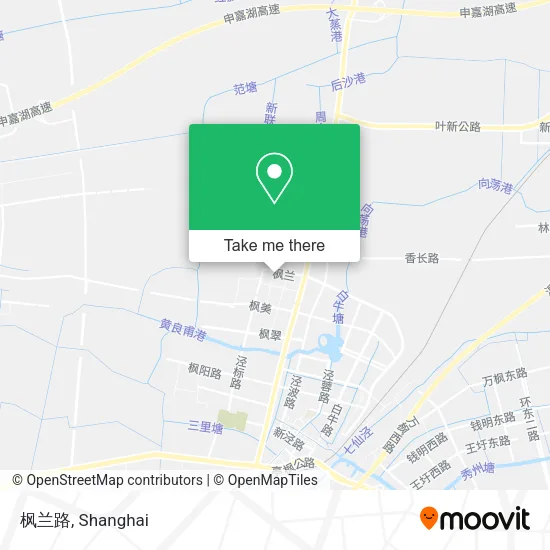 枫兰路 map
