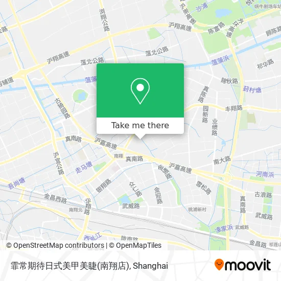 霏常期待日式美甲美睫(南翔店) map