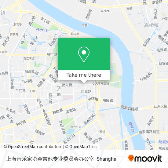上海音乐家协会吉他专业委员会办公室 map