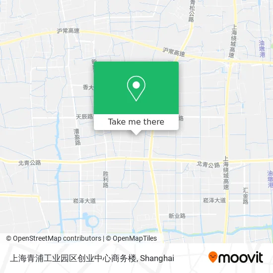 上海青浦工业园区创业中心商务楼 map