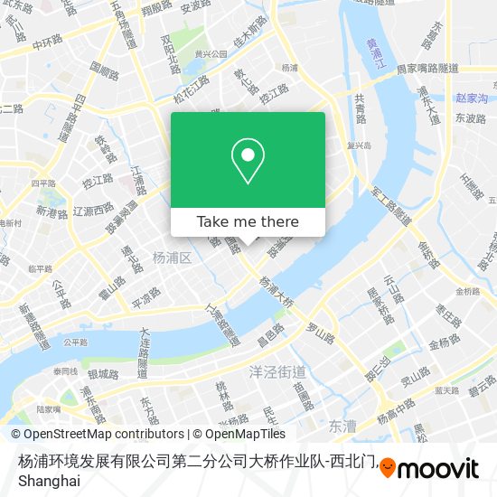 杨浦环境发展有限公司第二分公司大桥作业队-西北门 map