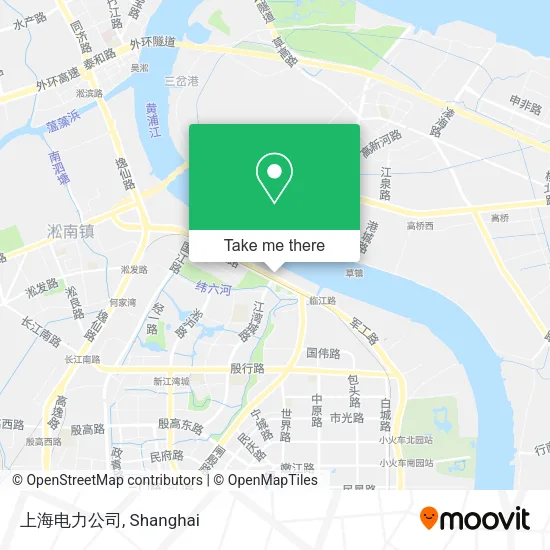 上海电力公司 map