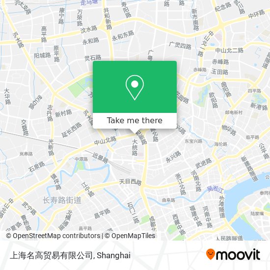 上海名高贸易有限公司 map
