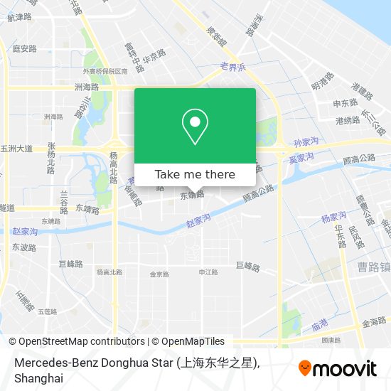 Mercedes-Benz Donghua Star (上海东华之星) map